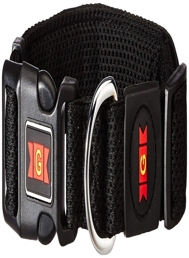 جي طوق شبكي من النايلون من جي جليناند DCA102 لحيواناتك الأليفة، أسود، كبير، 100 غرام - Image 2